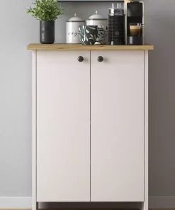 کابینت آشپزخانه گوشه ای چند کاربردی قهوه تنها برند Monte Sehpa کد 1742162283