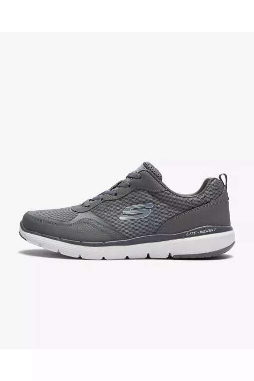 کفش اسپرت 3.0مردانه طوسی کاراکتر انعطاف پذیر برند Skechers کد 1741284554