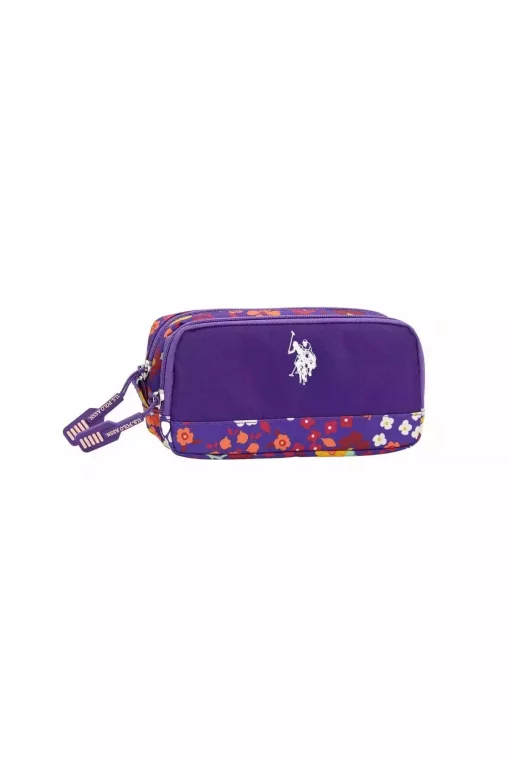 جعبه اسباب بازی لوازم التحریر مدادی گل‎دار دنیا بنفش برند U.S. Polo Assn. کد 1741918263