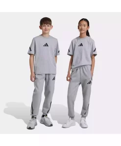 شلوار راحتی بچه گانه طوسی برند adidas کد 1741797190