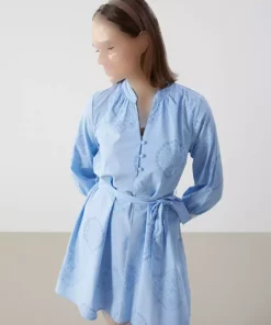 پیراهن یقه گلدوزی‎شده قلاب دوزی شده زنانه برند LC Waikiki کد 1740962766
