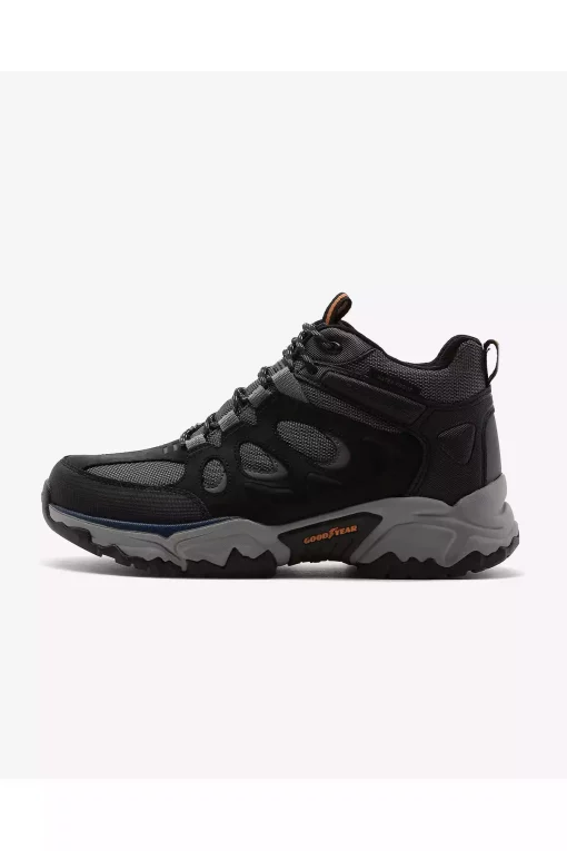 2046330 پوتین مشکی مردانه گاستونی زمین‌سازی برند Skechers کد 1741672265