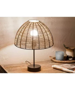 آباژور بافتنی حصیری بژ برند English Home کد 1741505060