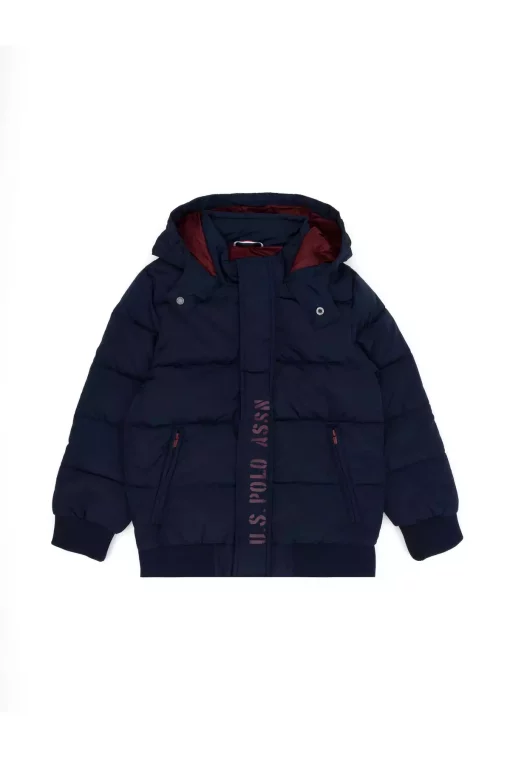 کاپشن پسرانه سرمه ای برند U.S. Polo Assn. کد 1741858927