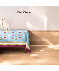 رنگی رومیزی پائولینا 150x150cm برند Madame Coco کد 1741558262