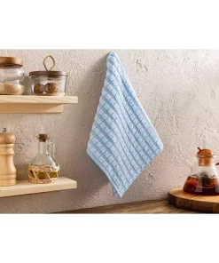 دستمال خشک کردن پنبه آبی روشن لگ 30x50cm برند English Home کد 1742354469