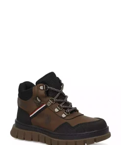چکمه کف قد لیز نمیخورد پسرانه زیپدار اصل برند U.S. Polo Assn. کد 1741657866