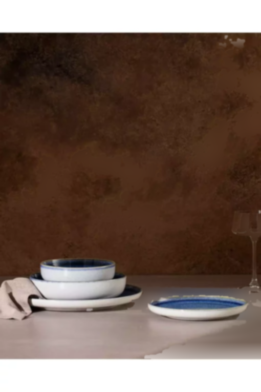 سرویس غذاخوری 24تکه 6نفره آبی رجوع کردن مادلین برند Madame Coco کد 1741597866
