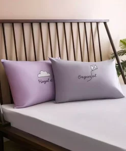 بالشت و رویه نوشته پنبه ای چاپی 50x70cm برند LC Waikiki کد 1740987905
