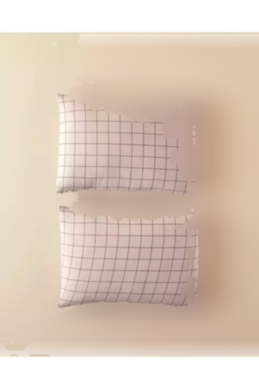 بالشت و رویه ساده بنفش روشن 50x70cm قابل اتو کشی راحت برند English Home کد 1741646105