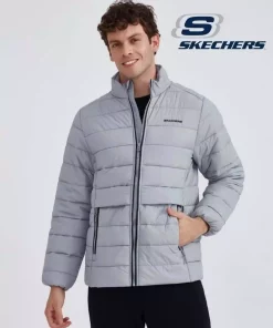کاپشن روزانه 2مردانه طوسی ژاکت برند Skechers کد 1741035125