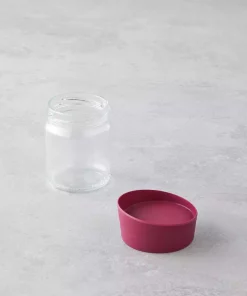 ست‎ادویه شیشه ای 212میلی لیتر زرشکی آلینا برند English Home کد 1741830132