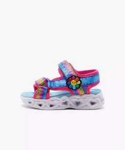 صندل نورانی کوچک قلب چند رنگ mlt دخترانه برند Skechers کد 1741947669