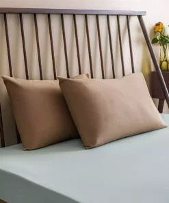 بالشت و رویه تک رنگ رنگی شیری قهوه برند LC Waikiki کد 1740977592