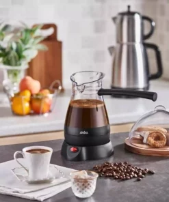 قهوه‎جوش برقی جدید شفاف برند Sinbo کد 1741583649