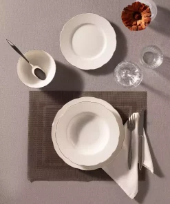 سرویس غذاخوری 24تکه 6نفره طلا/پلاتین برند Madame Coco کد 1741597873