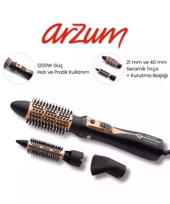 صاف کننده خیس سر/مو استفاده خشک 2مرحله برند Arzum کد 1743500585