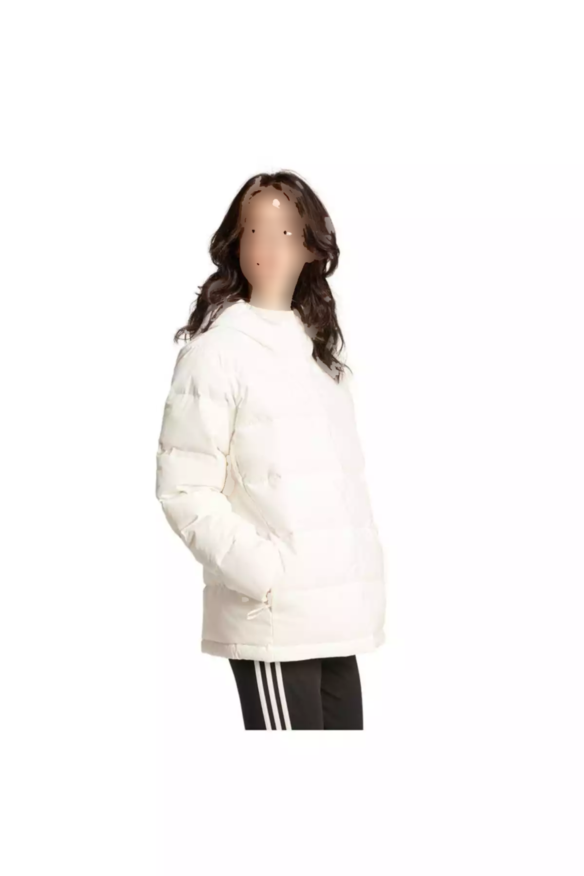 کاپشن سفید زنانه هلیونی برند adidas کد 1743737464