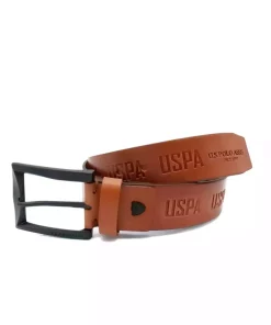 کمربند دار توتونی چرم مردانه برند U.S. Polo Assn. کد 1745642470
