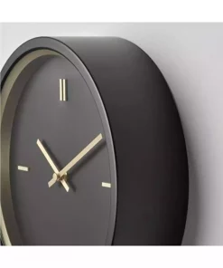 ساعت دیواری مشکی خلوت برند IKEA کد 1743531729