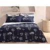 ست کاور پنبه ای دو‎نفره سرمه کف دست 200x220cm برند English Home کد 1743503531