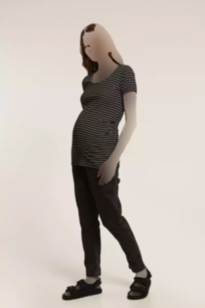 تیشرت بارداری مشکی برند Lyn Mama کد 1743467889