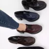 کفش پاشنه بلند زنانه زرشکی برند SOHO کد 1743504228