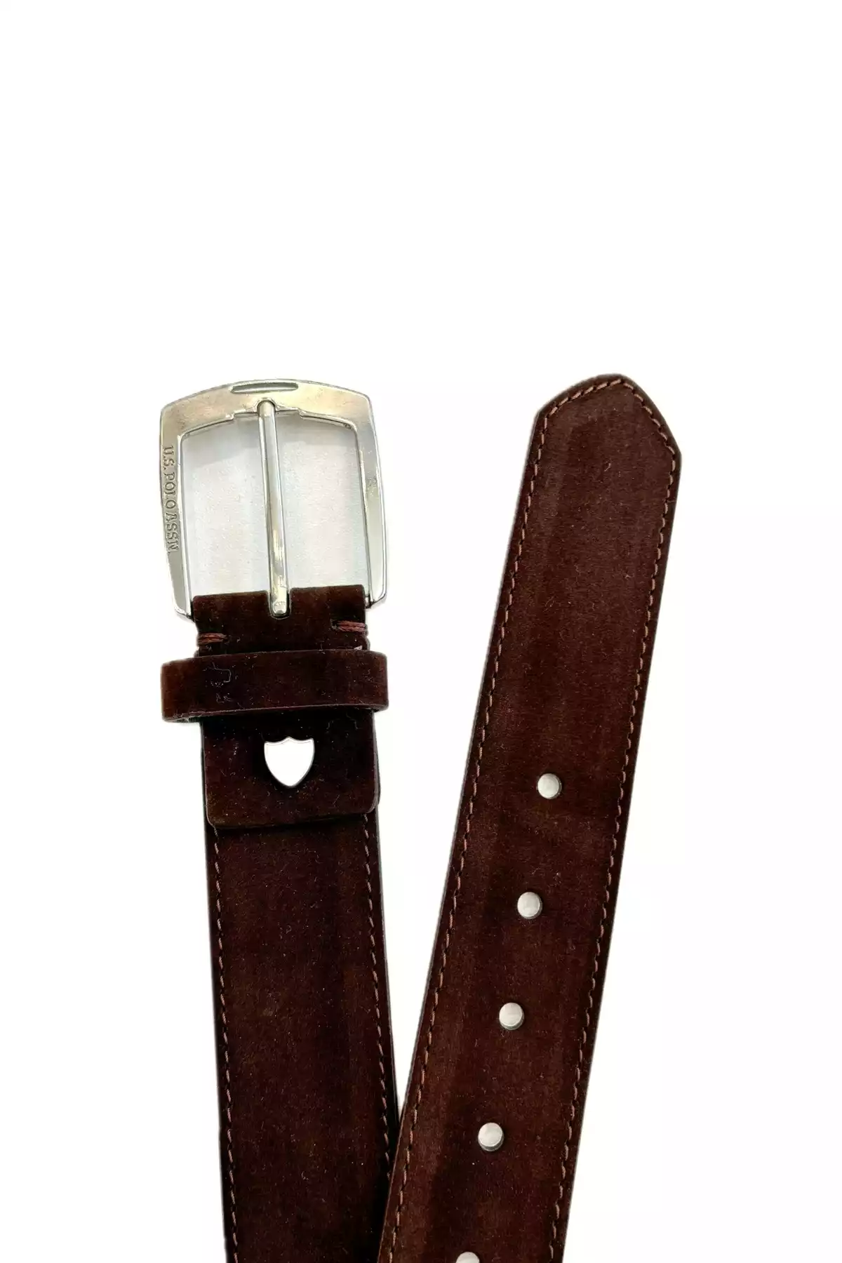 کمربند چرم مصنوعی مردانه برند U.S. Polo Assn. کد 1745649071