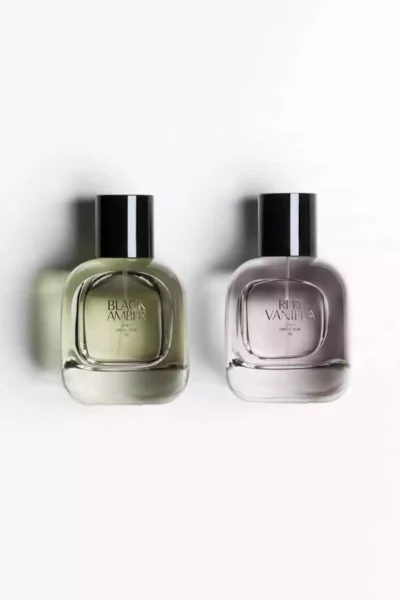 ست ادکلن 90میلی لیتر مشکی قرمز شهر) (تخفیف amber برند Zara کد 1743505608