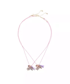 گردنبند صورتی دخترانه برند MANGO کد 1744036933