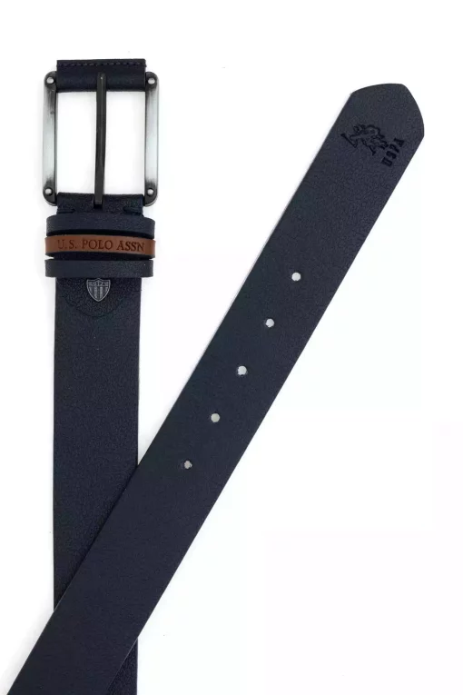 کمربند دار سرمه ای مردانه برند U.S. Polo Assn. کد 1745642529