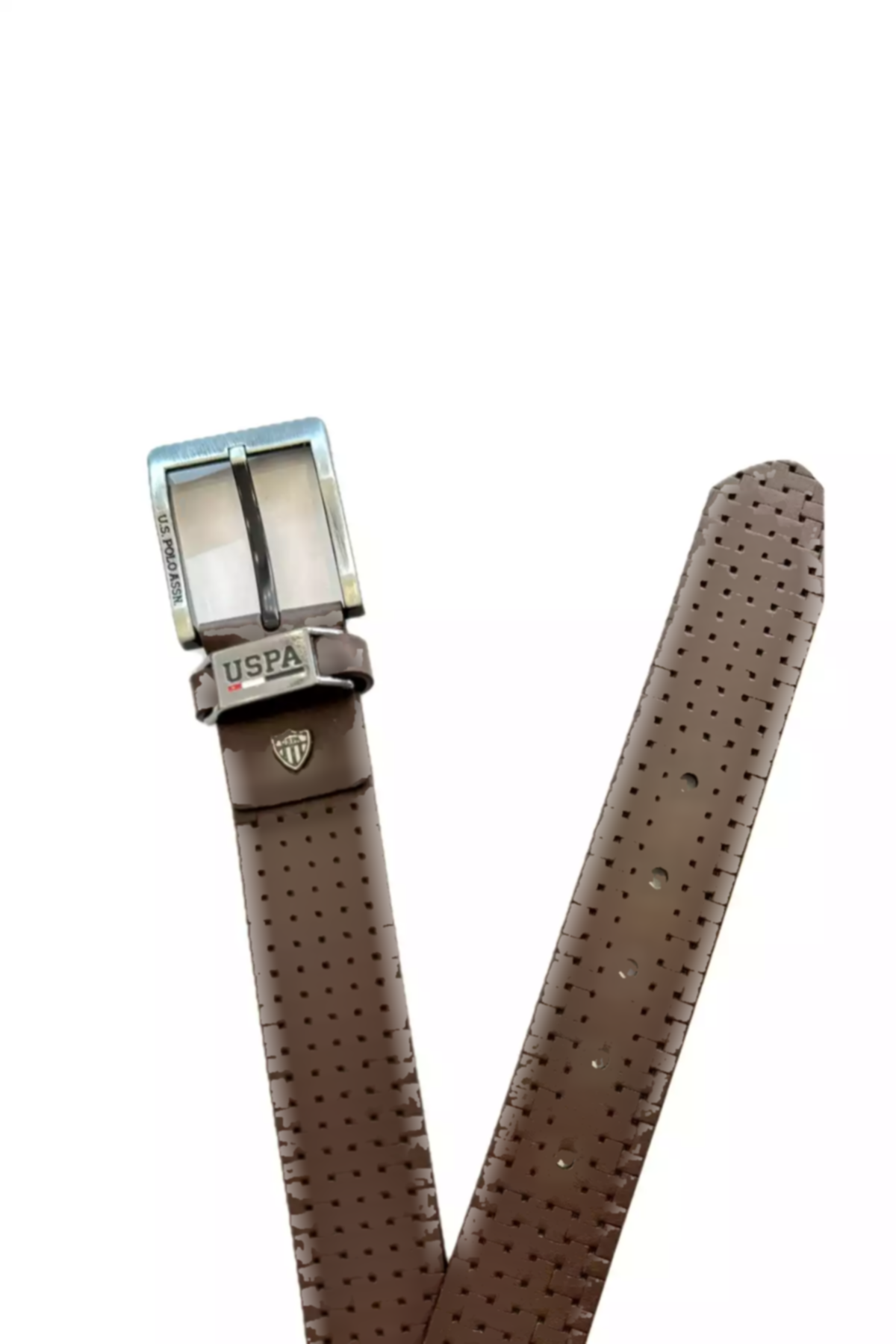 کمربند چرم مصنوعی مردانه برند U.S. Polo Assn. کد 1745649184