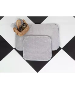 زیرپایی حمام طوسی 60x100cm برند Madame Coco کد 1743823328