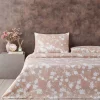 ست کاور سرویس خواب دو‎نفره رنگ گل رز برند English Home کد 1743503116