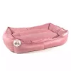 جای خواب راحت سگ رنگ گل رز پودری برند Pet Pretty کد 1743473969