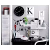 ساعت دیواری سیاه بیرون نمی د ، تکن 38cm برند IKEA کد 1743531733