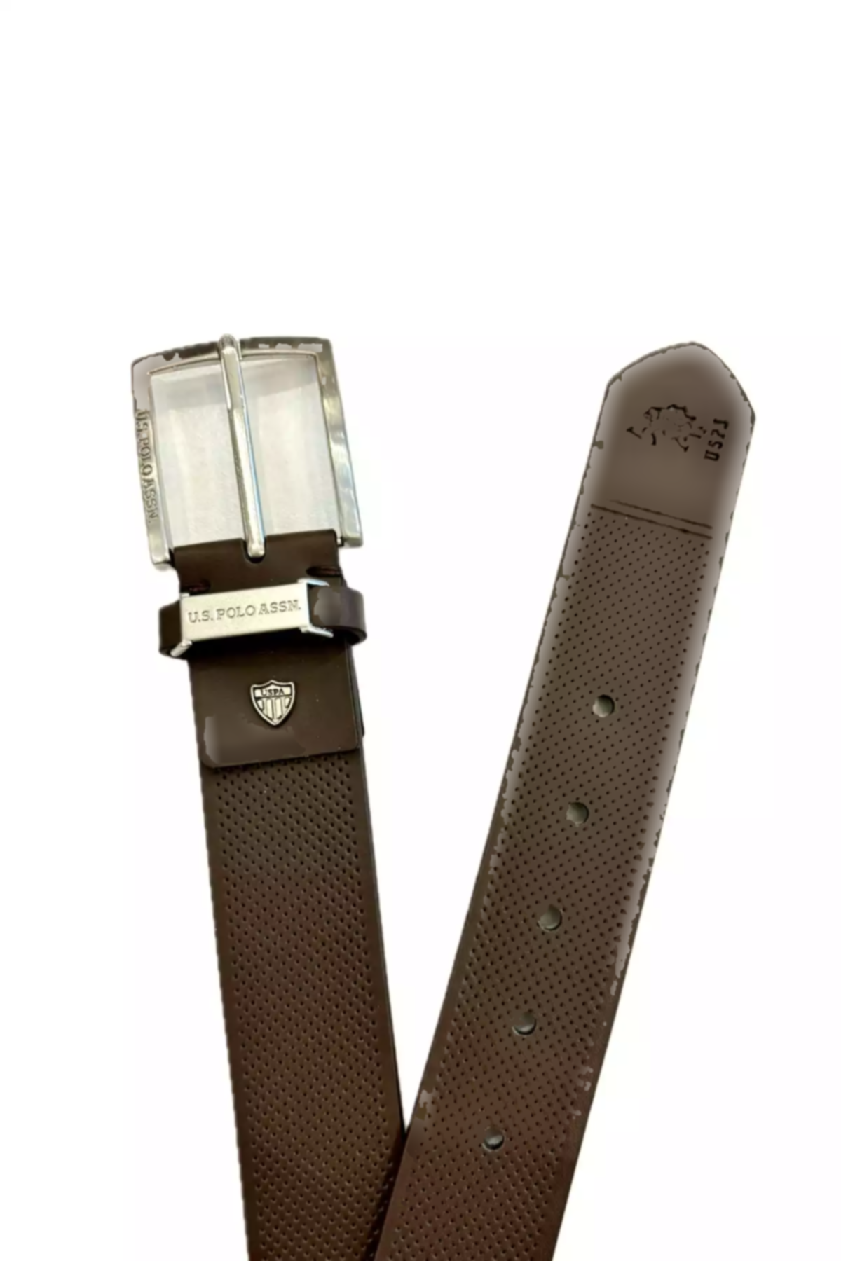 کمربند چرم مصنوعی مردانه برند U.S. Polo Assn. کد 1745638341