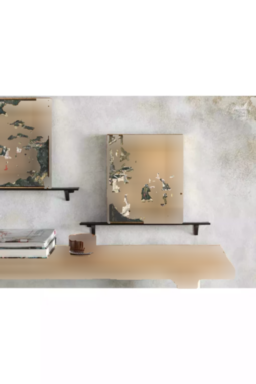 1تابلو ژاپنی طلایی 31x26cm برند English Home کد 1743688080