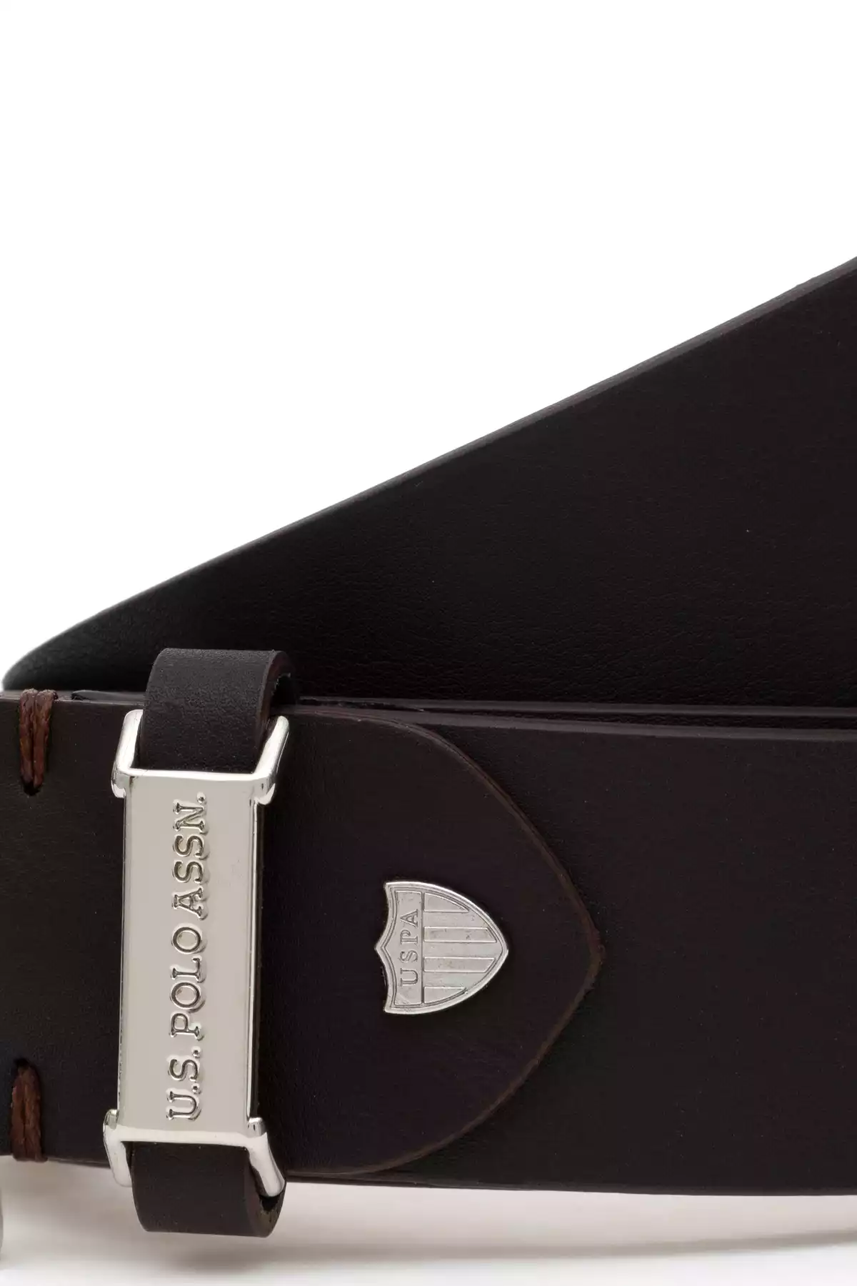 کمربند قهوهای مردانه برند U.S. Polo Assn. کد 1745652070