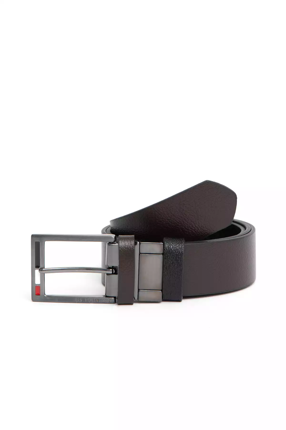 کمربند سیاه دو طرفه مردانه برند U.S. Polo Assn. کد 1745642464