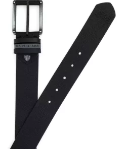 کمربند سیاه مردانه برند U.S. Polo Assn. کد 1745649182
