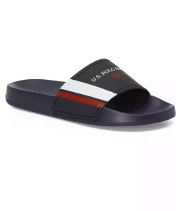 دمپایی اسپرت راحت روزمره سرمه ای ویلی assn u.s.polo برند U.S. Polo Assn. کد 1745037184