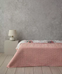 رو تختی کلاسیک دو‎نفره نارنجی چند کاربردی برند English Home کد 1743503208