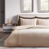 ست کاور سرویس خواب آجدار دو‎نفره بژ برند Madame Coco کد 1743503498