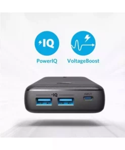 ست شارژ 2.0 18 وات 20000 ماه قابل حمل مشکی سیکلیلی ، powerqq دستگاه، هسته قدرت برند Anker کد 1743483065