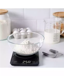 ترازو آشپزخانه صفحه LCD مشکی حساس برند IKEA کد 1743775206