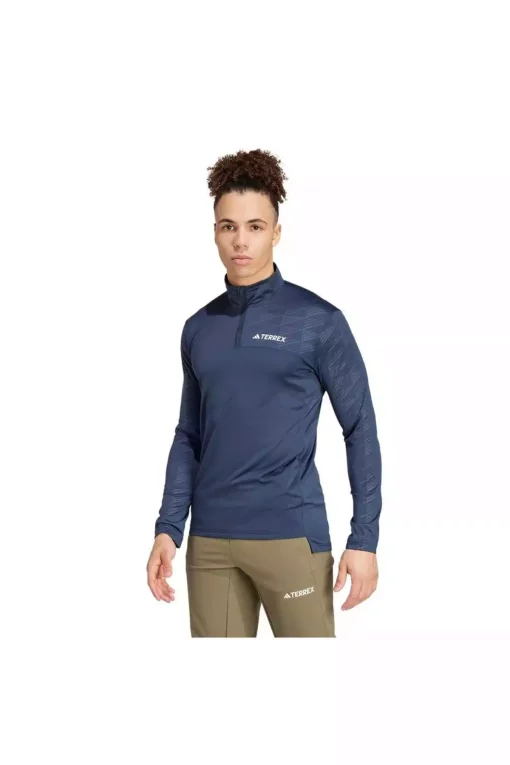 بالا مولتی آستین بلند نیم زیپ برند adidas کد 1743733932