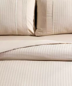 ست کاور سرویس خواب آجدار دونفره بژ برند Madame Coco کد 1743503498