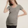 تیشرت طوسی بارداری برند Lyn Mama کد 1743467890