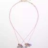گردنبند صورتی دخترانه برند MANGO کد 1744036933